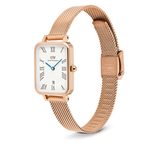 Load image into Gallery viewer, Quadro Melrose Roman Numerals Date
