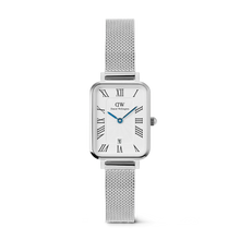 Load image into Gallery viewer, Quadro Sterling Roman Numerals Date
