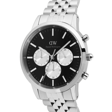 Load image into Gallery viewer, Iconic Chronograph Arch 5-Link Onyx Panda Silver

