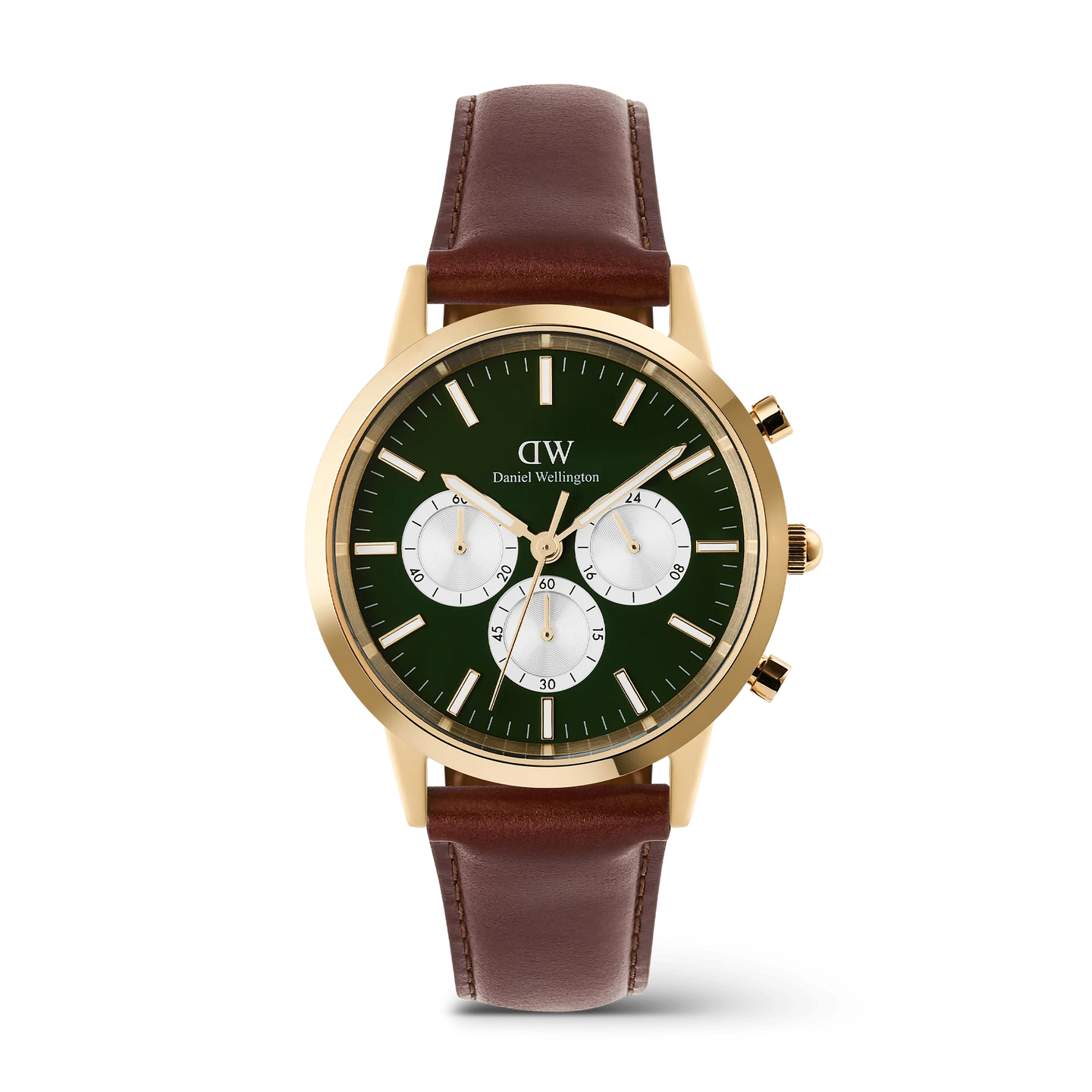Iconic Chronograph St Mawes Emerald Panda Gold