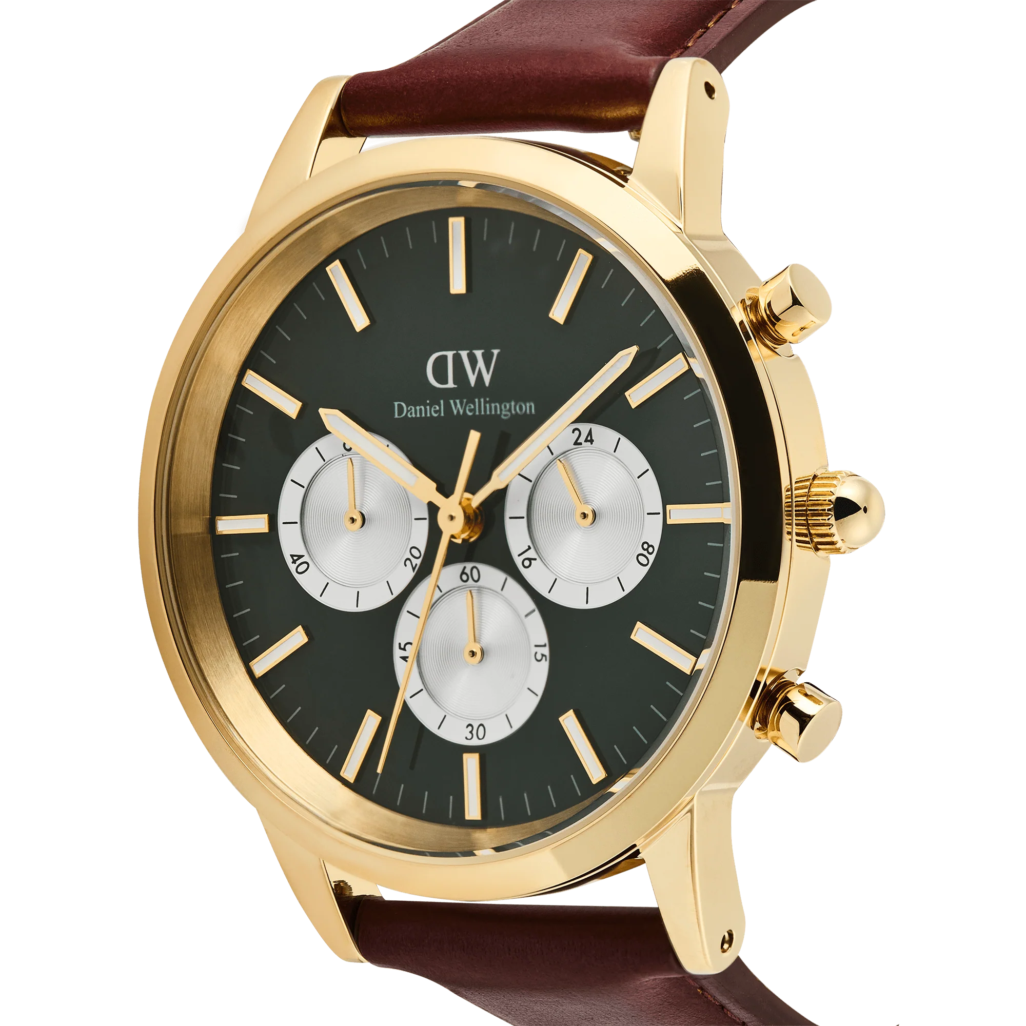 Iconic Chronograph St Mawes Emerald Panda Gold