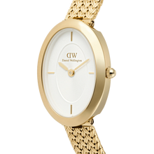 Load image into Gallery viewer, Juliette Braided Mesh White Sunray Gold
