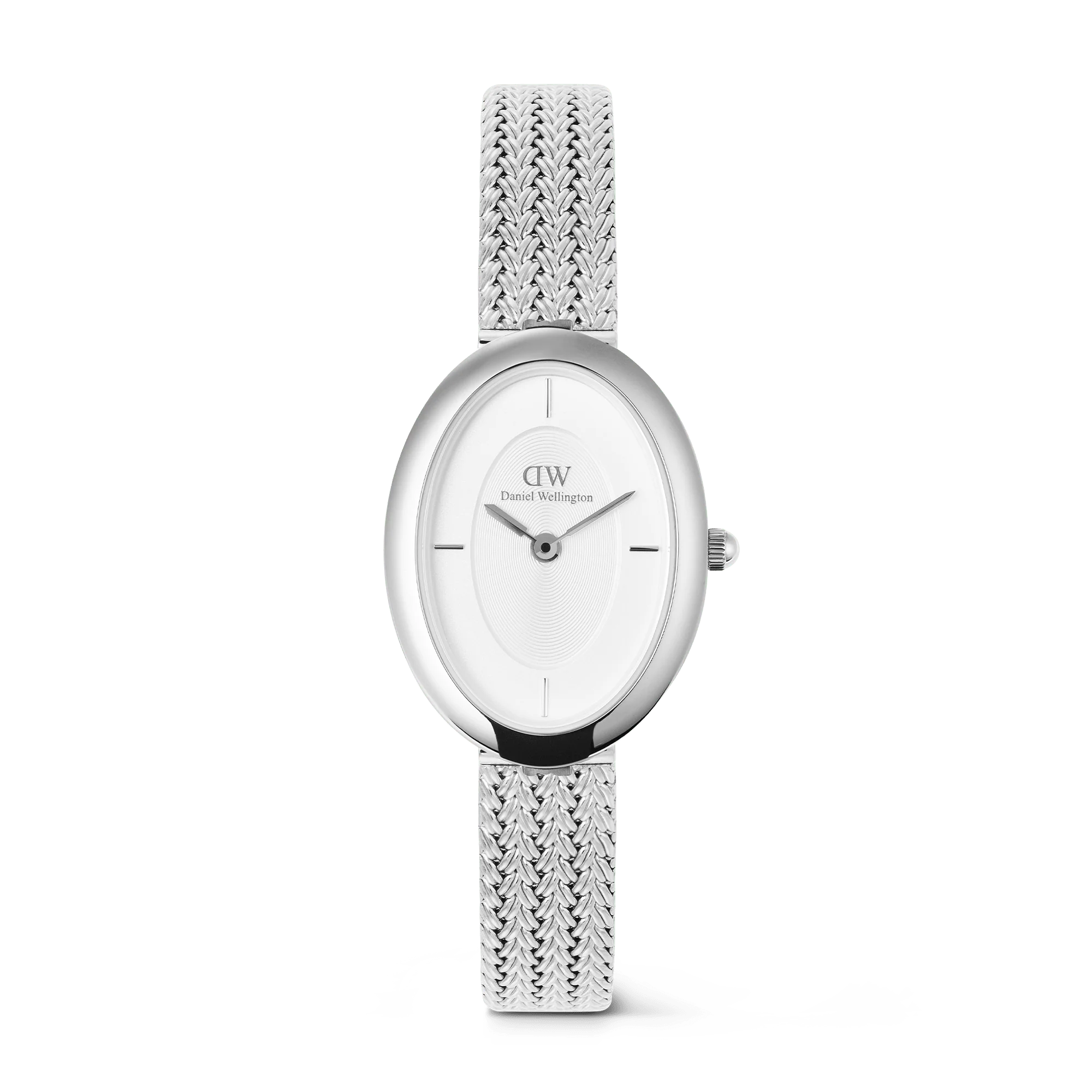 Juliette Braided Mesh White Sunray Silver