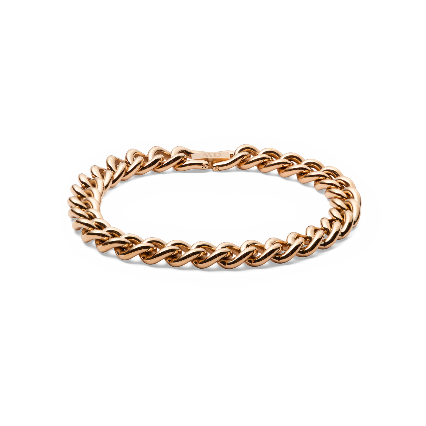 Chunky Chain Bracelet Rose Gold