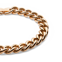 Load image into Gallery viewer, Chunky Chain Bracelet Rose Gold
