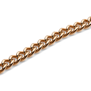 Chunky Chain Necklace Rose Gold