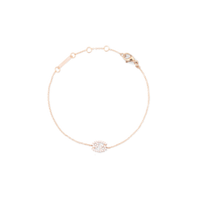 Load image into Gallery viewer, Crystal Zodiac Chain Bracelet Rose Gold
