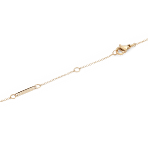 Crystal Zodiac Chain Necklace Gold