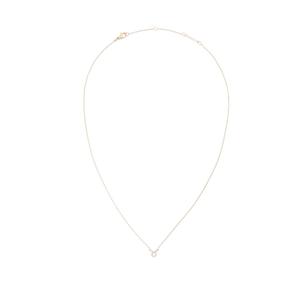 Crystal Zodiac Chain Necklace Gold