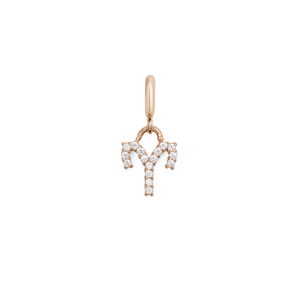 Zodiac Watch Charm Rose Gold
