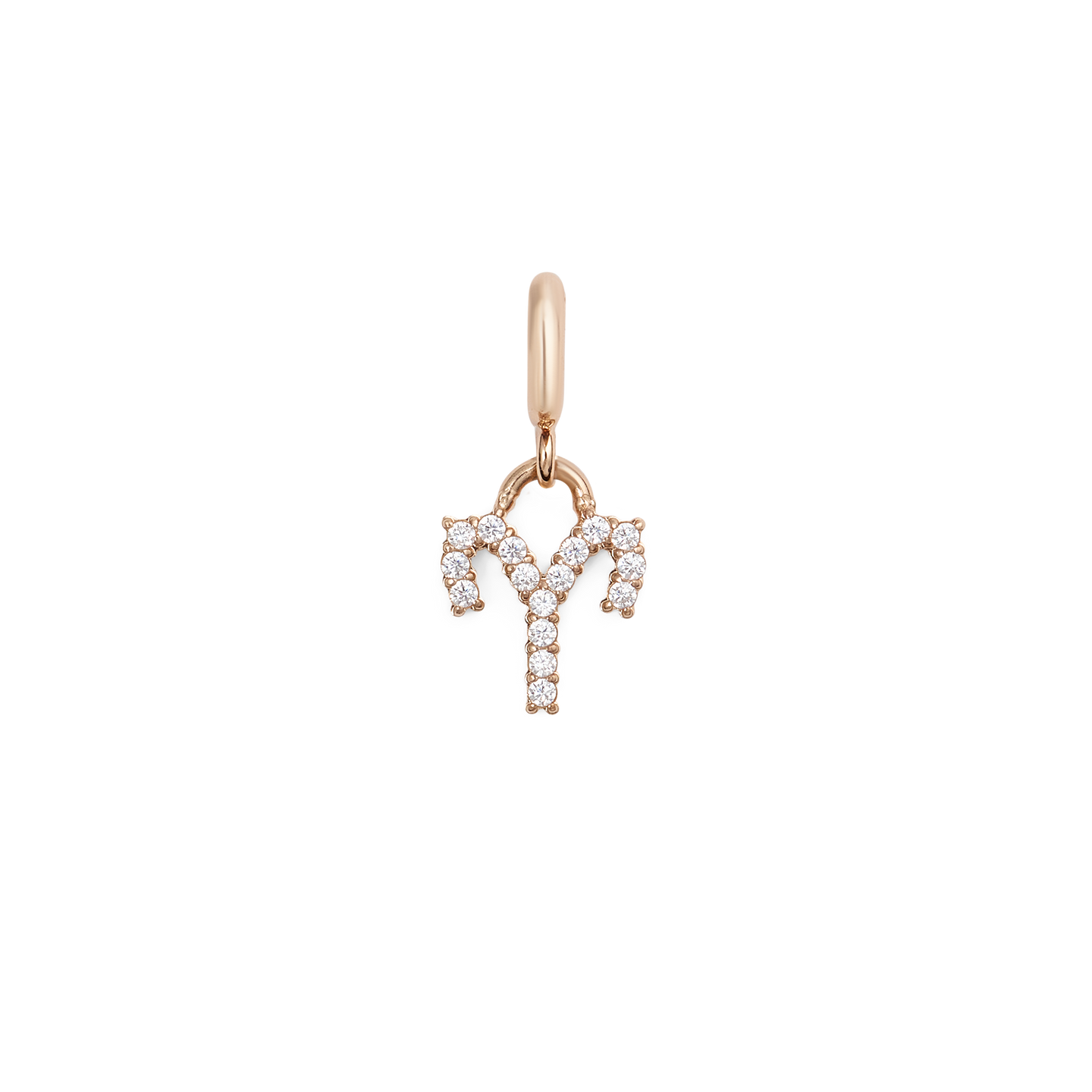 Zodiac Watch Charm Rose Gold