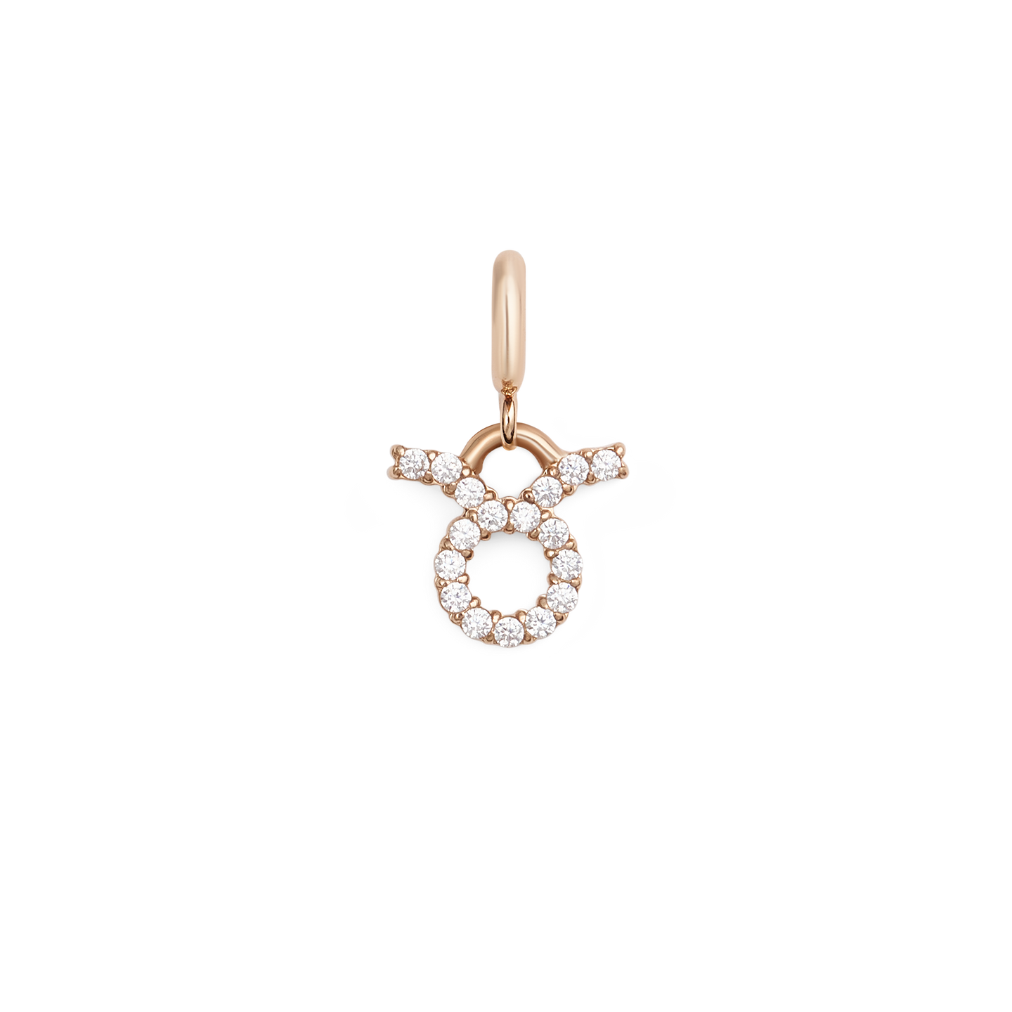 Zodiac Watch Charm Rose Gold