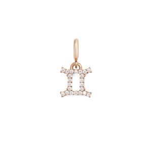 Zodiac Watch Charm Rose Gold