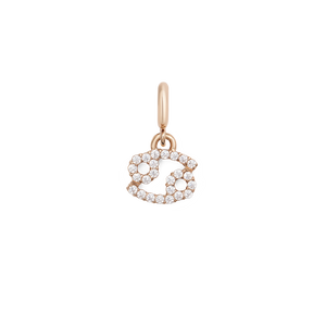 Zodiac Watch Charm Rose Gold