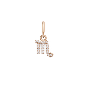 Zodiac Watch Charm Rose Gold