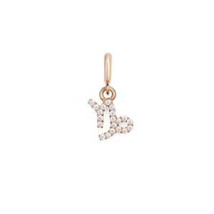 Zodiac Watch Charm Rose Gold