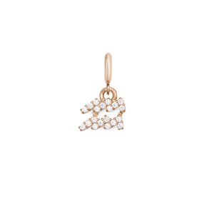 Zodiac Watch Charm Rose Gold