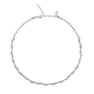 Antonia Necklace Crystal Rhodium