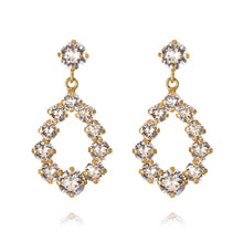 Load image into Gallery viewer, Mini Delia Earrings Crystal
