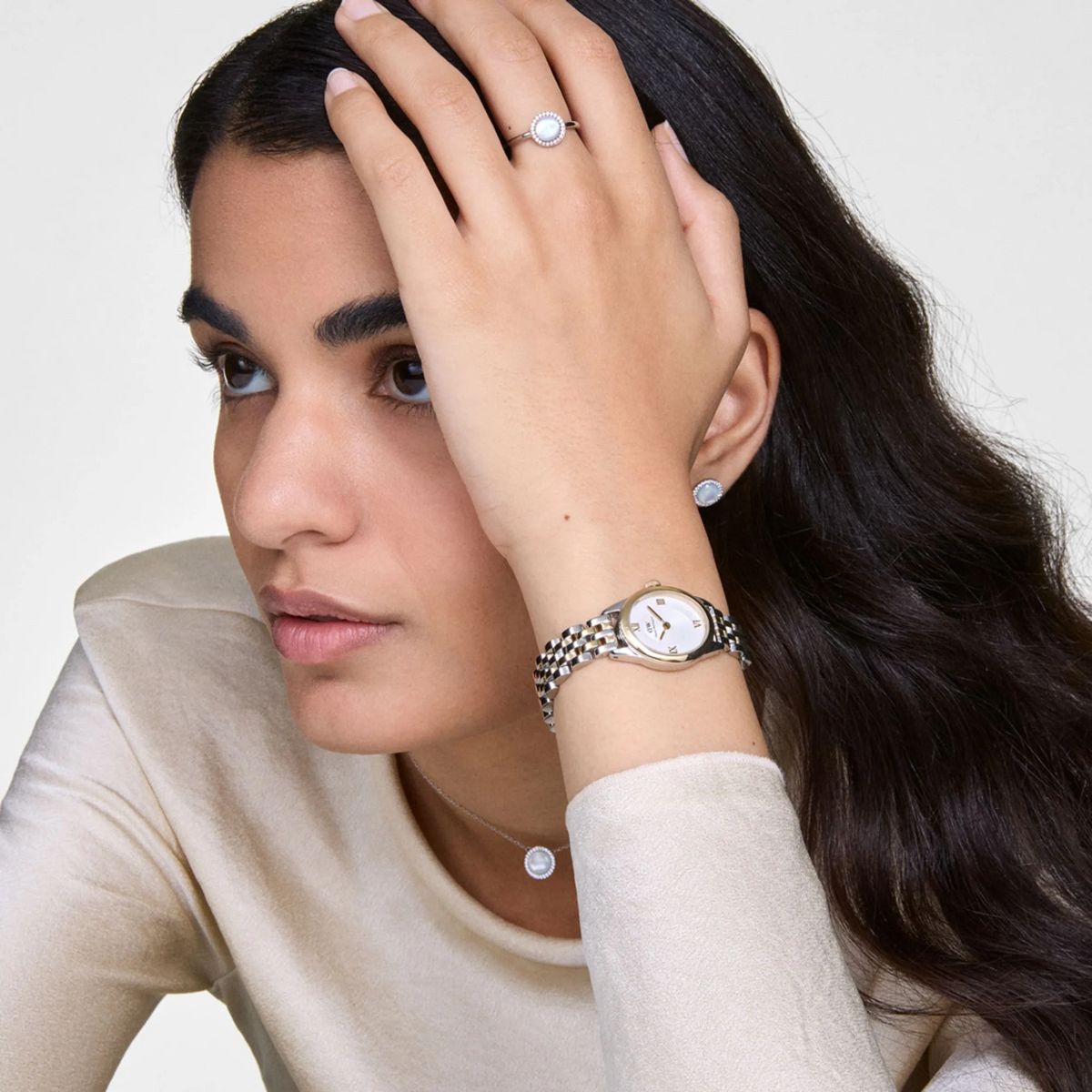 Ophelia Mini Two Tone Gold – Inedit Lebanon