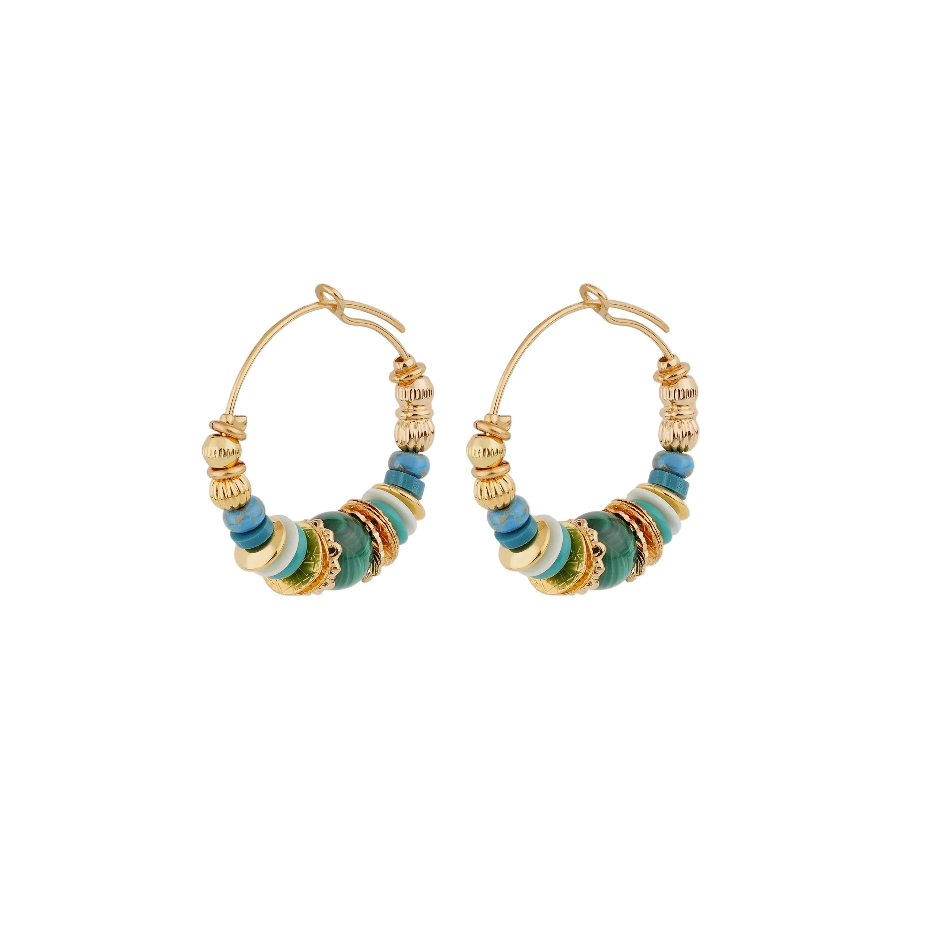 Aloha Hoop Earrings