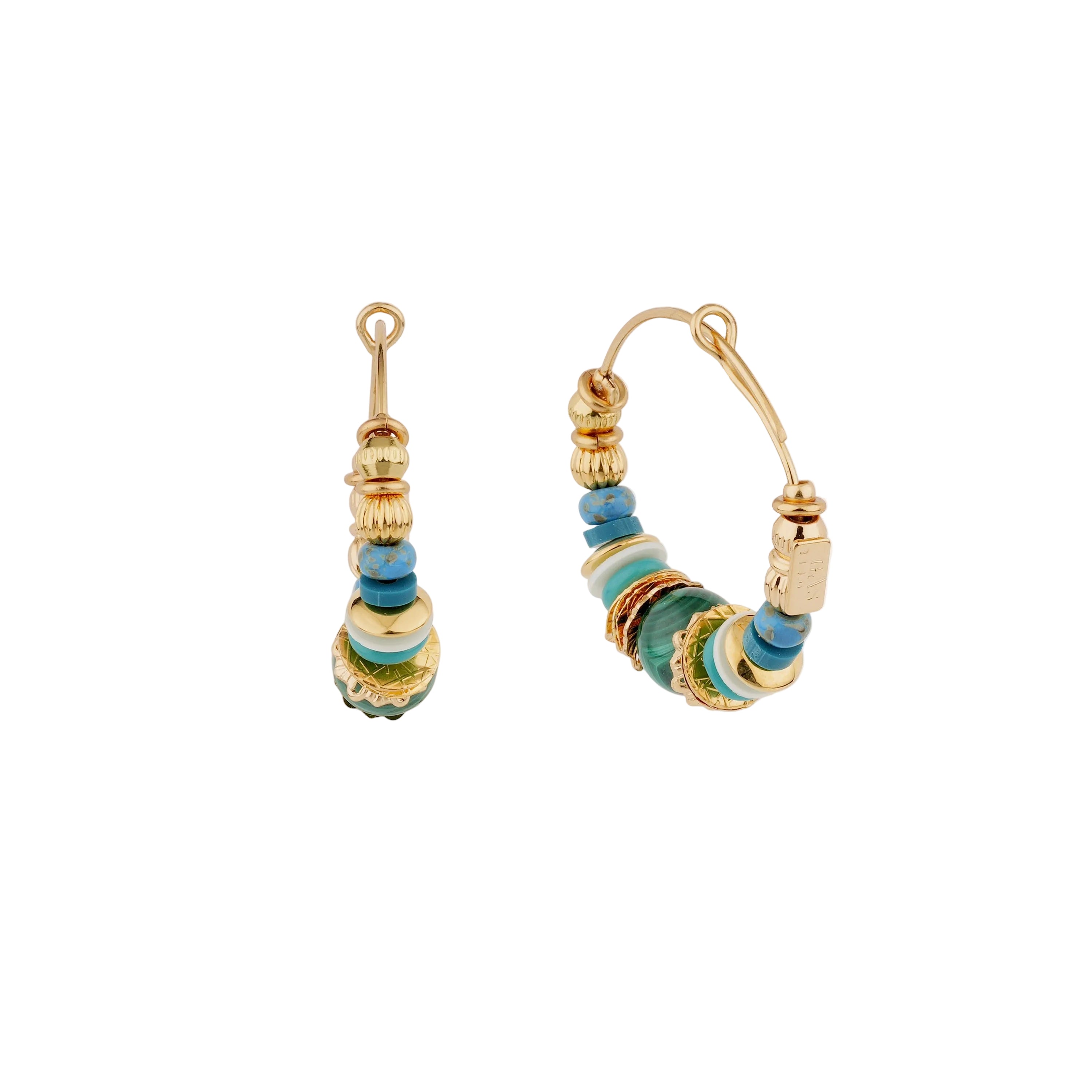 Aloha Hoop Earrings