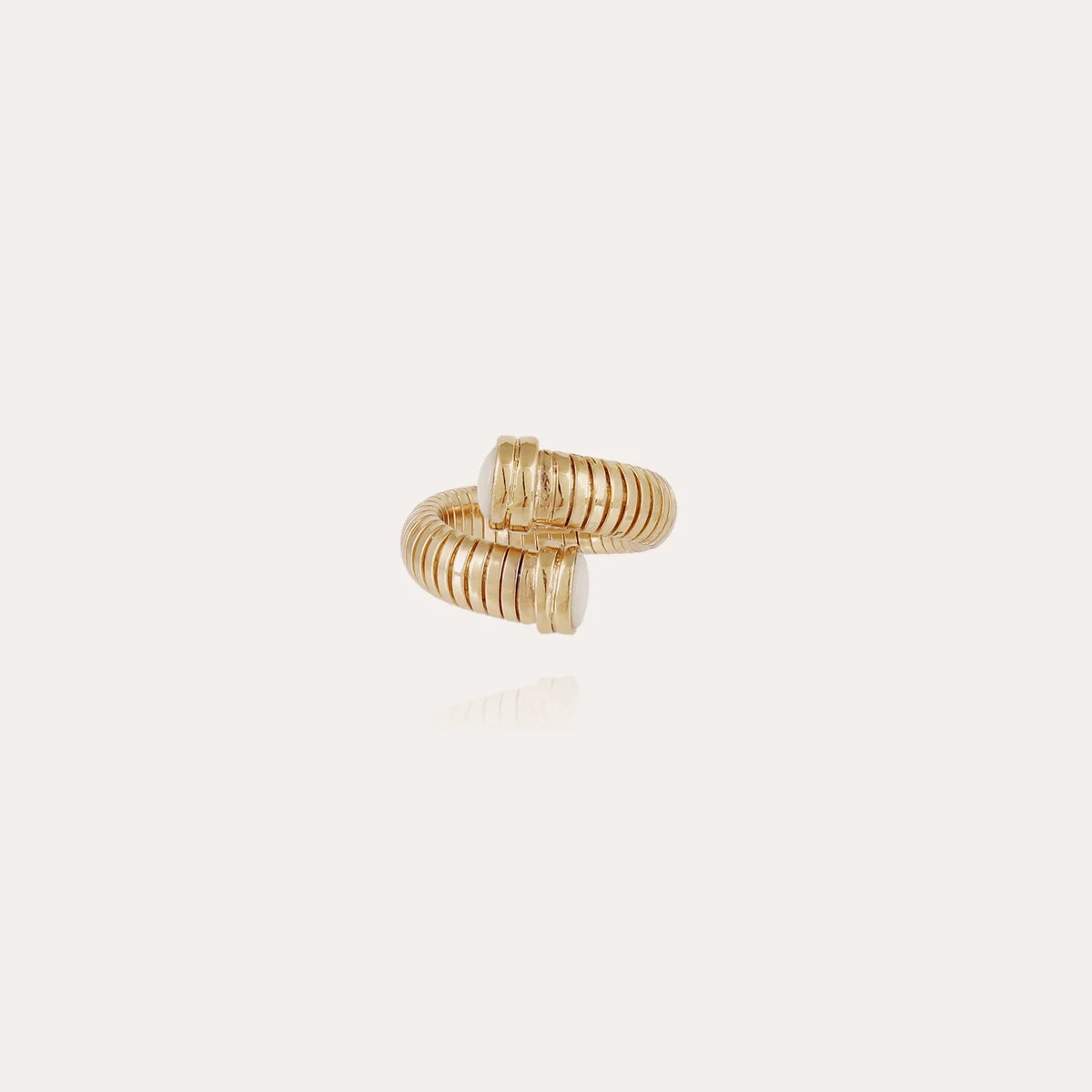 Antigone Ring – White Mother-of-Pearl