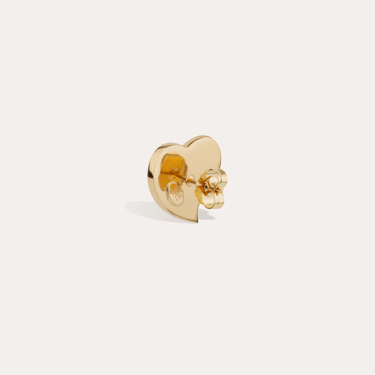 Mirage Heart Stud Earrings – Small Size – White Mother-of-Pearl