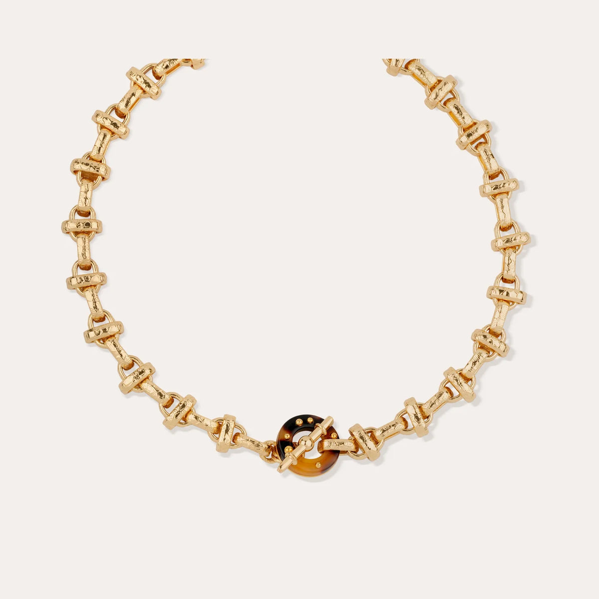 Adrian Acetate Necklace – Tortoiseshell