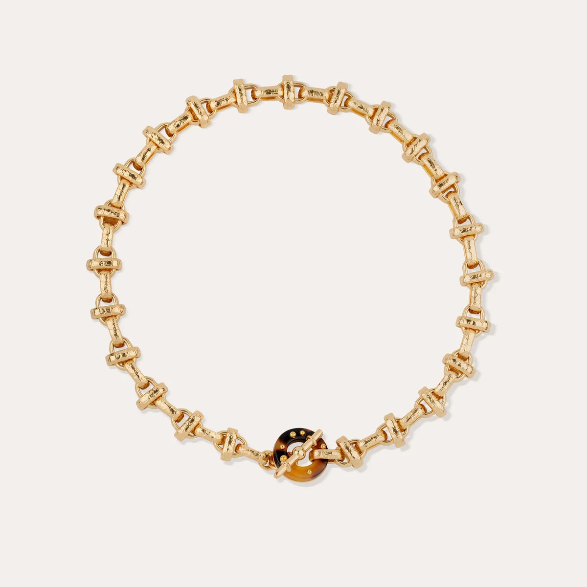 Adrian Acetate Necklace – Tortoiseshell