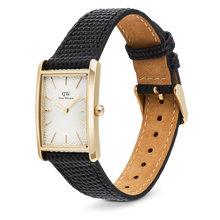 Load image into Gallery viewer, Bound Black Lizard Guilloché Gold
