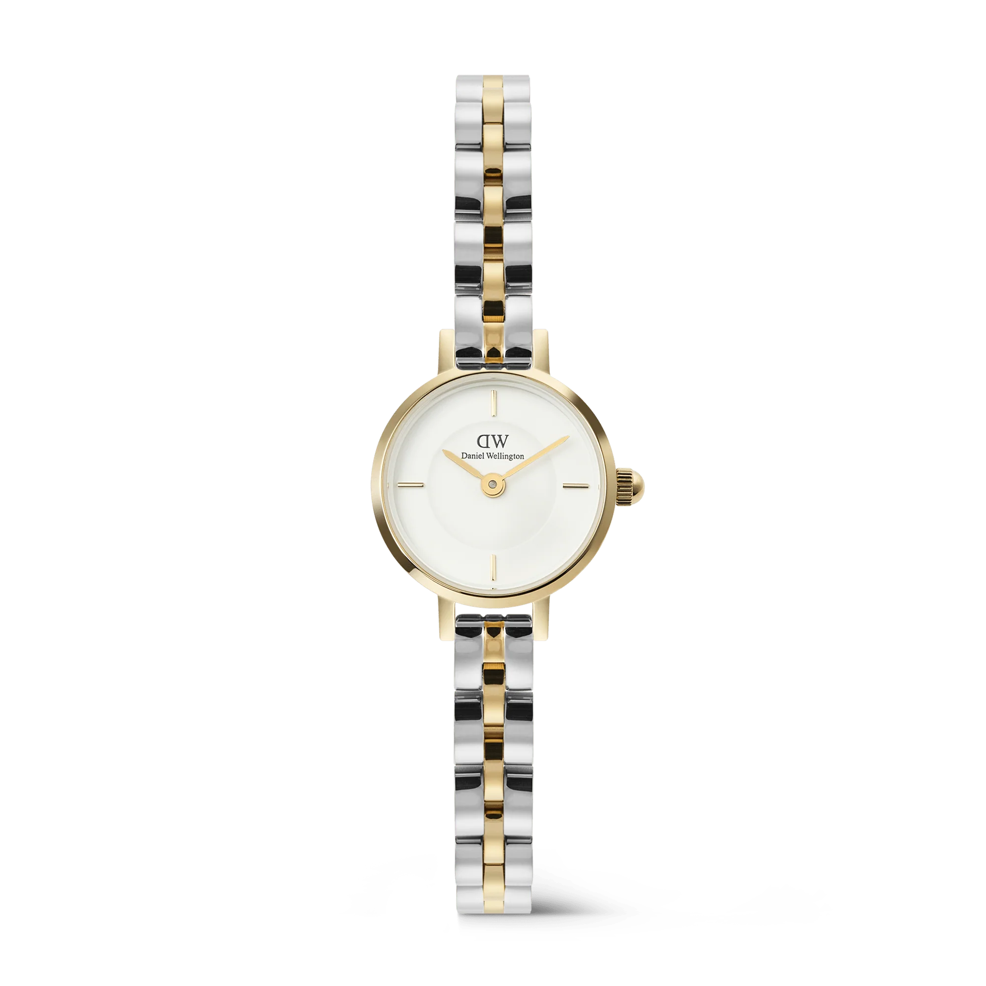 Petite Mini Arch 3-Link Two Tone Gold