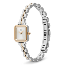 Load image into Gallery viewer, Quadro Mini Arch 3-Link Two Tone Rose Gold
