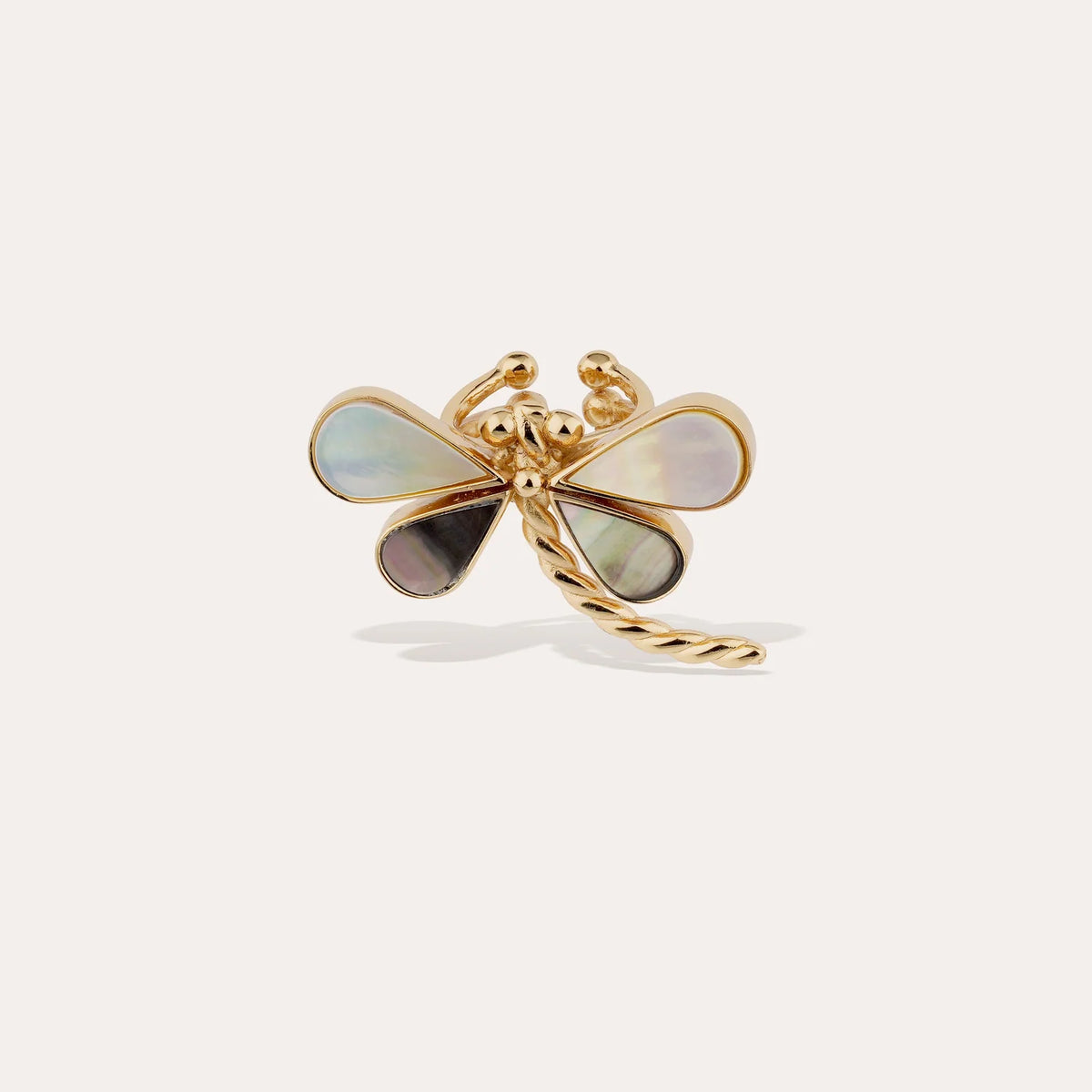 Libelula Ring – Mother-of-Pearl