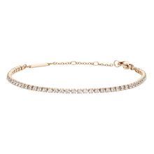 Load image into Gallery viewer, Classic Tennis Bracelet Rose Gold
