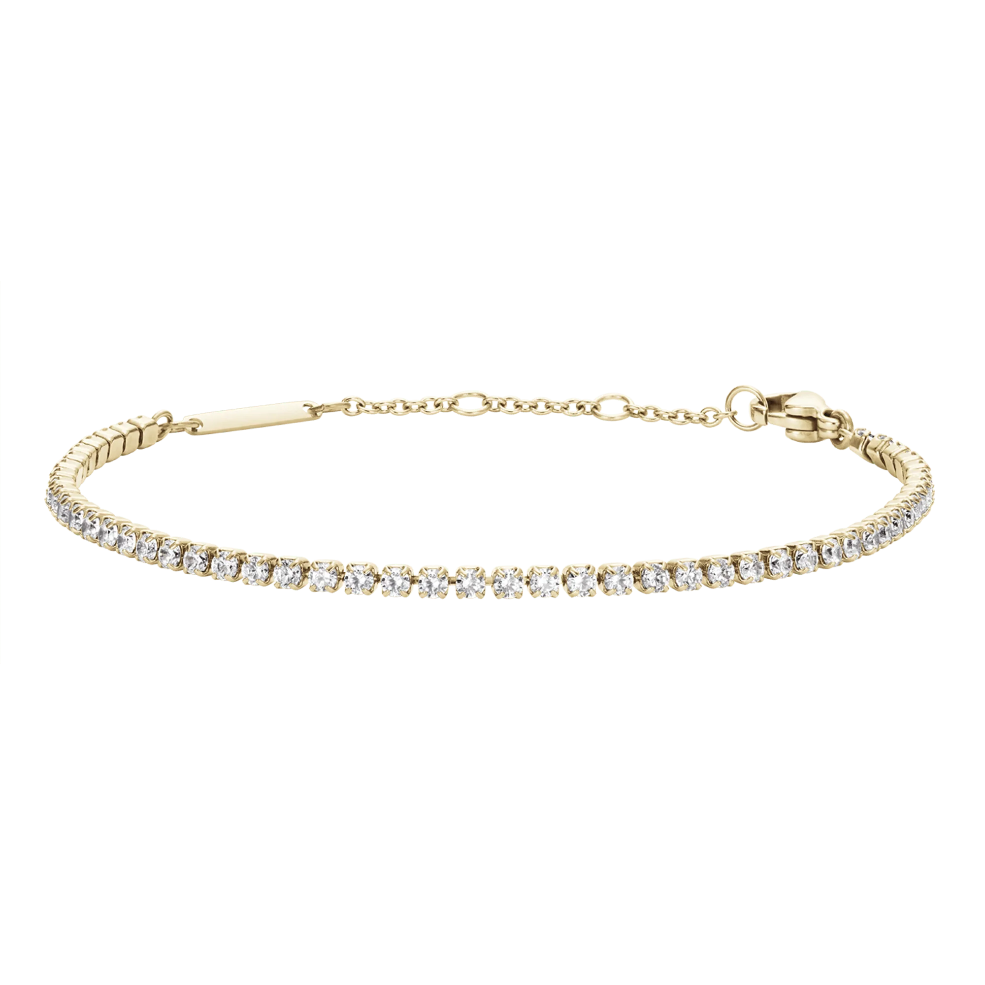 Classic Tennis Bracelet Gold
