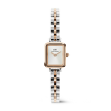 Load image into Gallery viewer, Quadro Mini Arch 3-Link Two Tone Rose Gold
