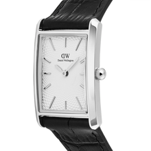 Load image into Gallery viewer, Bound Black Crocodile Guilloché Silver
