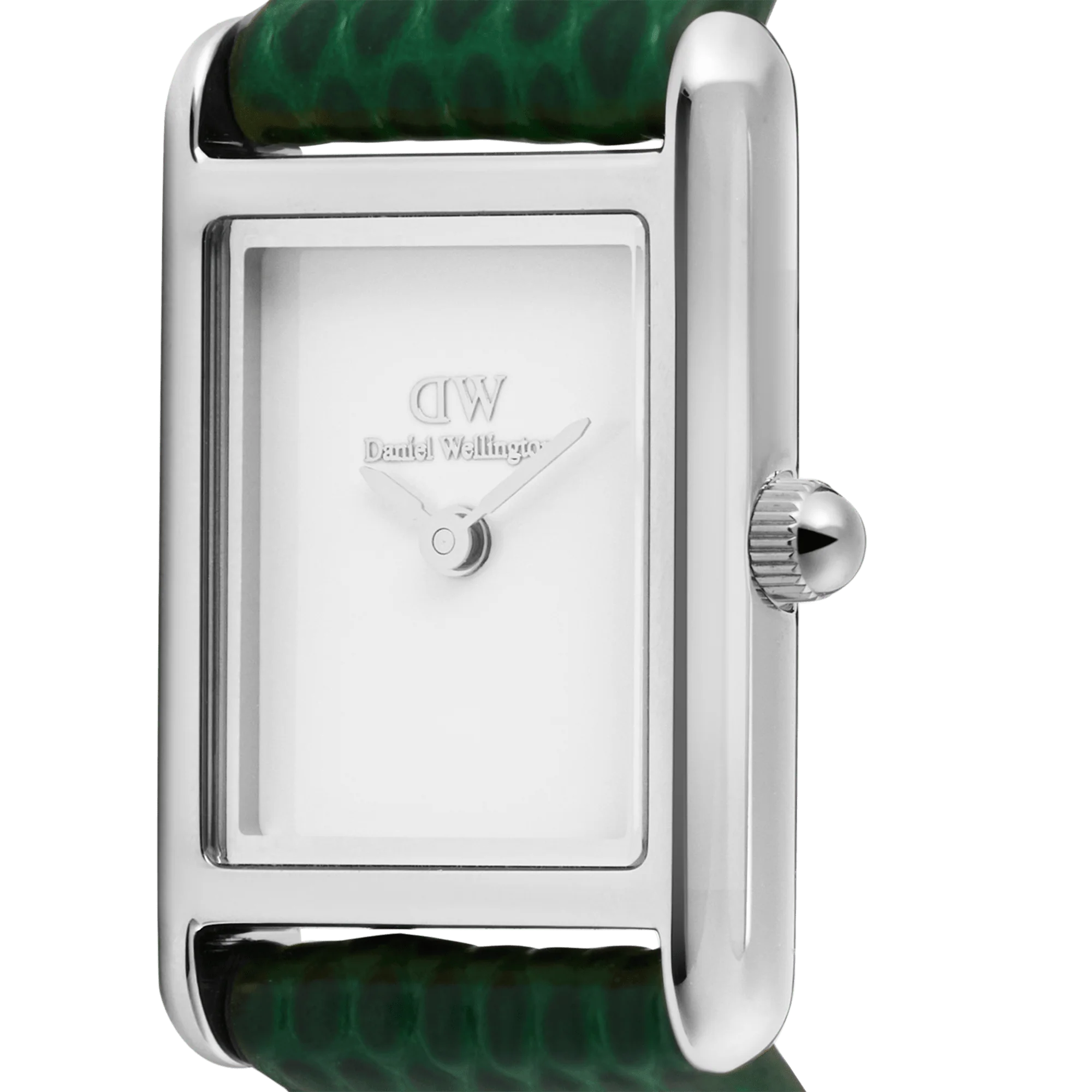 Bound Mini Green Lizard Silver