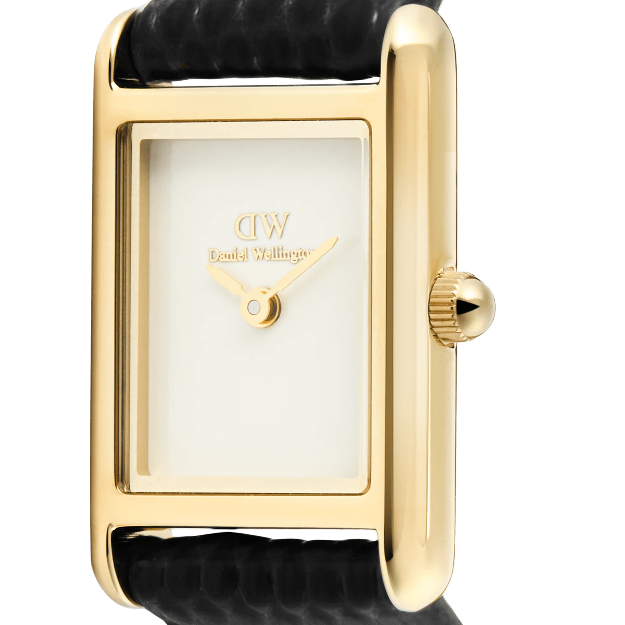 Bound Mini Black Lizard Gold