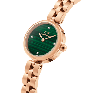 Elan Lumine Malachite Rose Gold