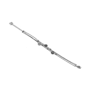 Triple Row Bracelet