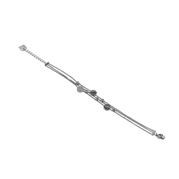 Triple Row Bracelet