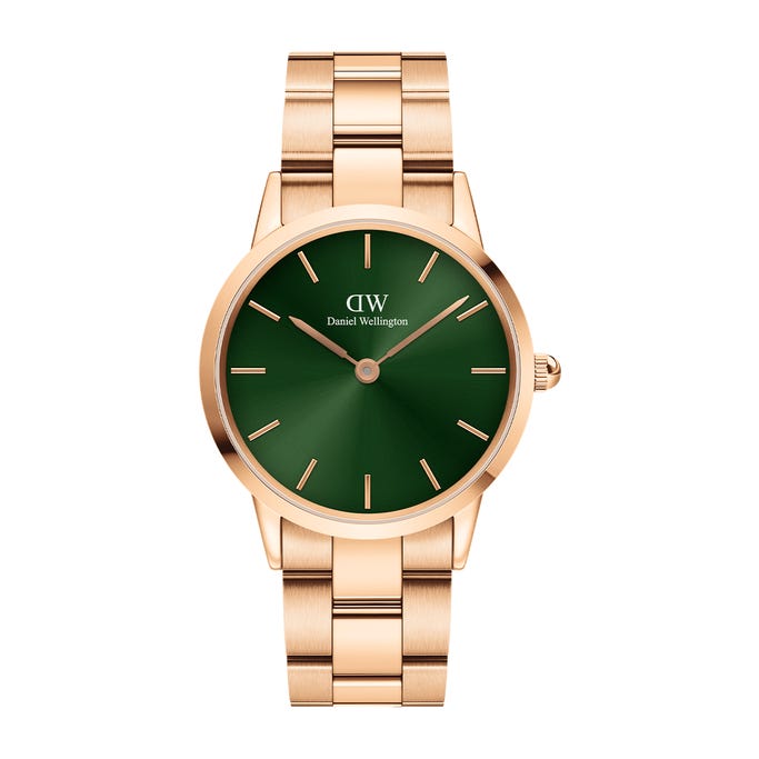 Iconic Emerald Rose Gold Green