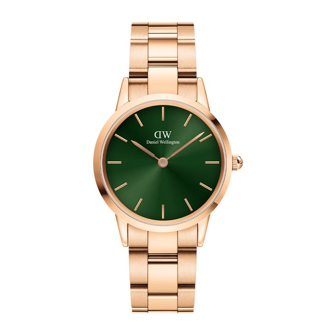 Iconic Emerald Rose Gold Green