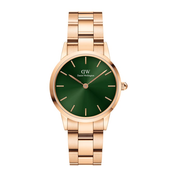 Iconic Emerald Rose Gold Green